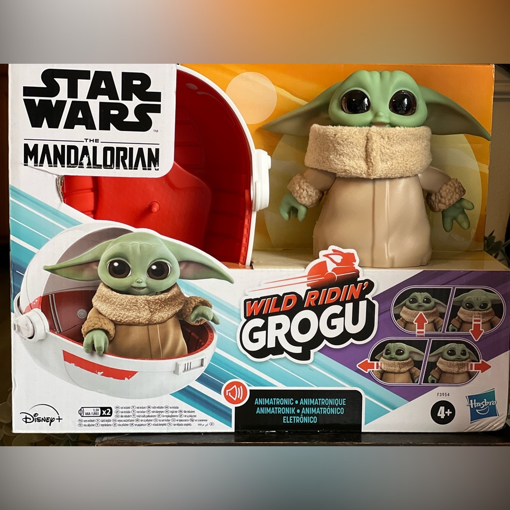 Hasbro Star Wars The Mandalorian Wild Ridin' Grogu Toy